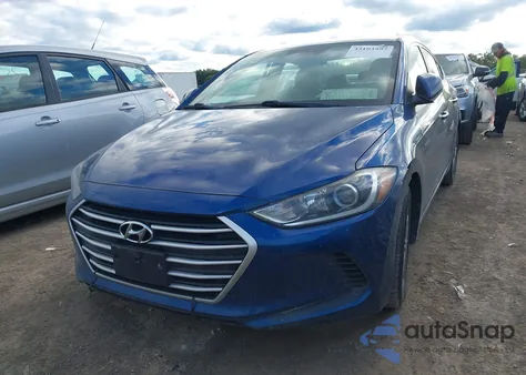 2017 Hyundai Elantra Se из США, поврежденный, VIN 5NPD84LF1HH093109